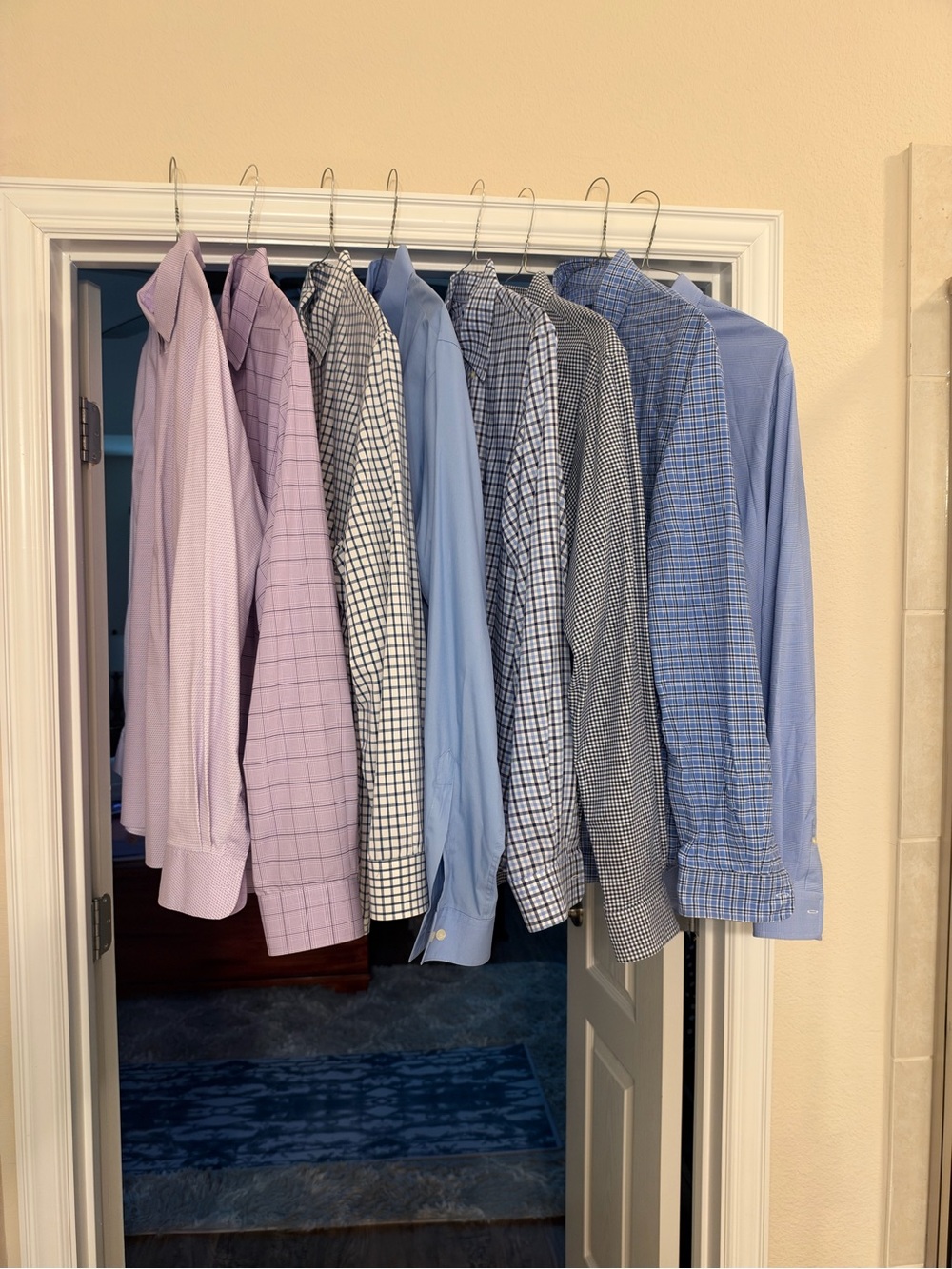 Men’s Dress Shirts, Various Brands - L